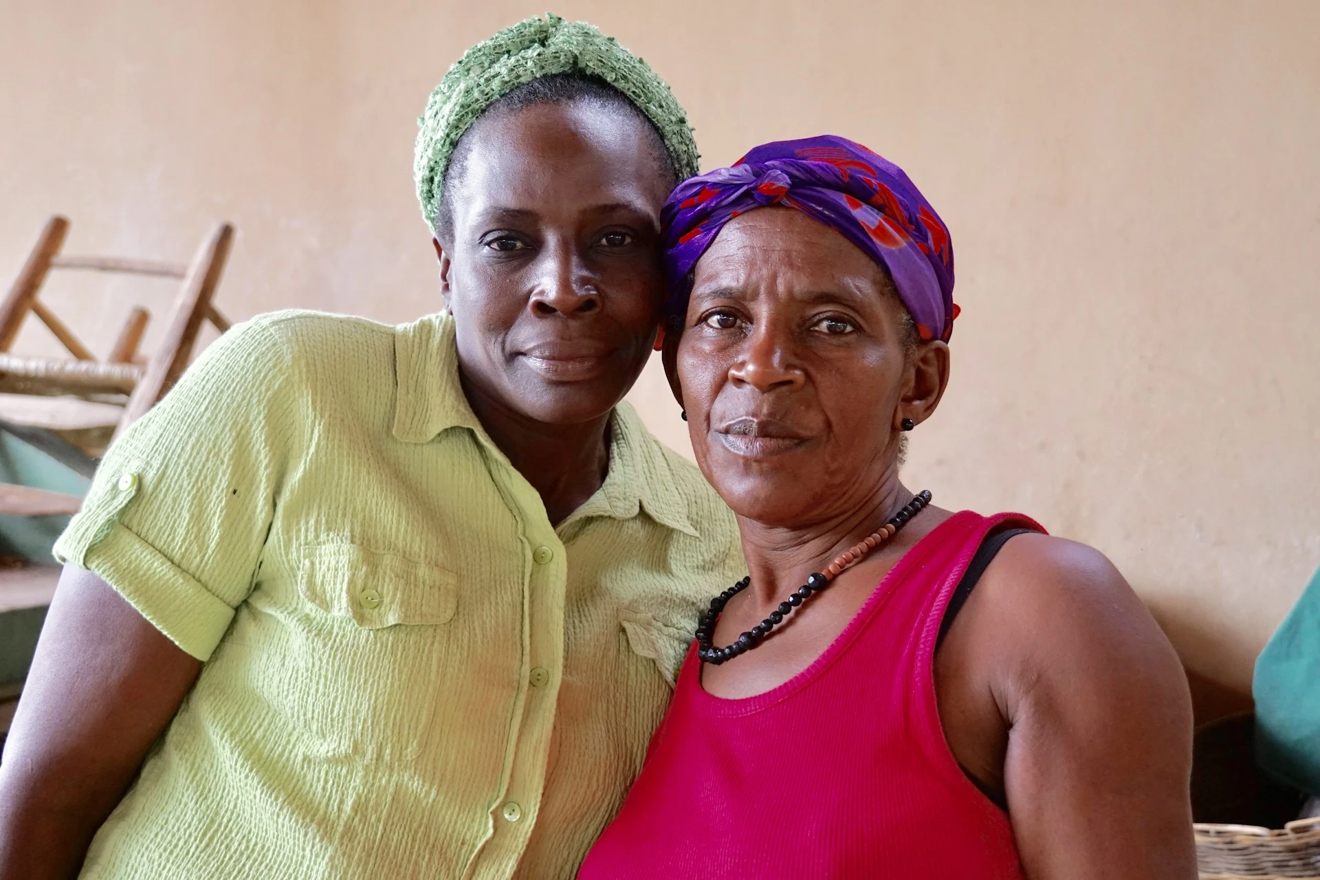 Friendly and caring staff assisting residents